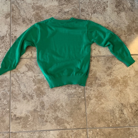 Simpsons XS 4-5 Homer Christmas Festive Green Kids Sweater holiday shirt - Picture 10 of 12